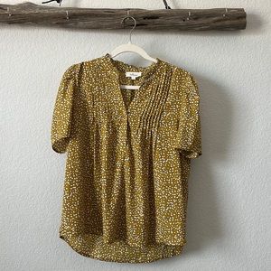 Bohme Work blouse, mustard, size M